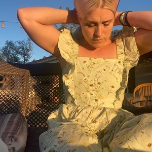 H&M Wildflower Collection MIDI dress